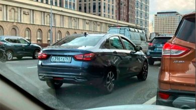 Фото - Новую Lada Vesta сфотографировали на дороге в Москве