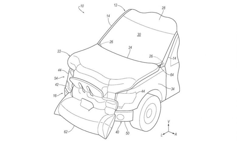 Фото - Ford запатентовал подушку безопасности для пешеходов